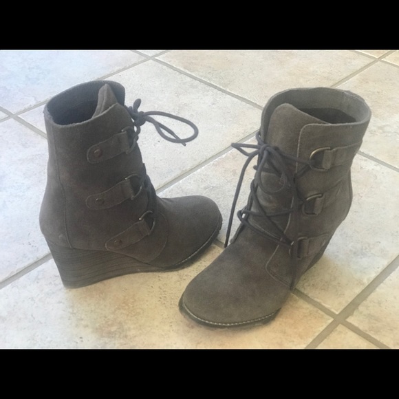 Diba brown suede booties - Picture 8 of 8